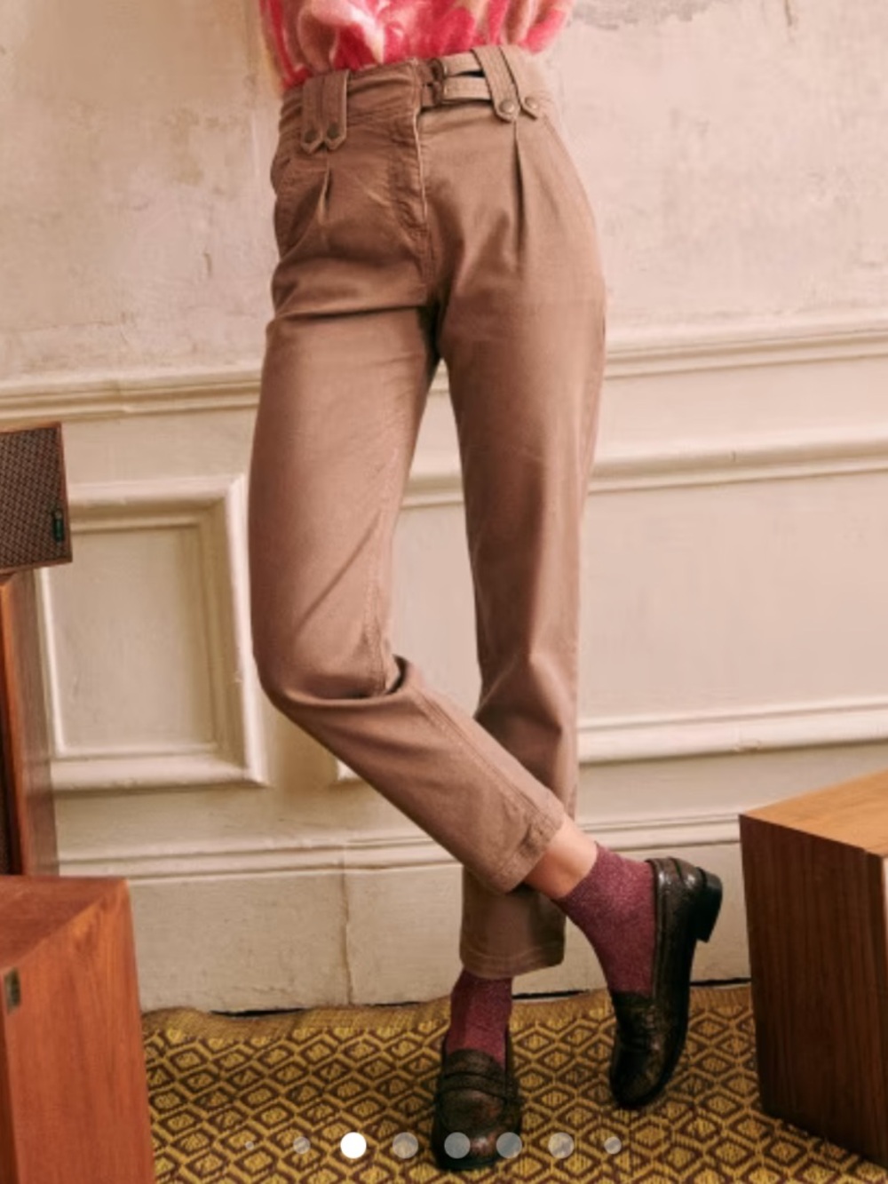 Sézane Pantalon Leon - Picture 12 of 13